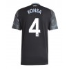 Aston Villa Ezri Konsa #4 Bortedrakt 2025-26 Kortermet